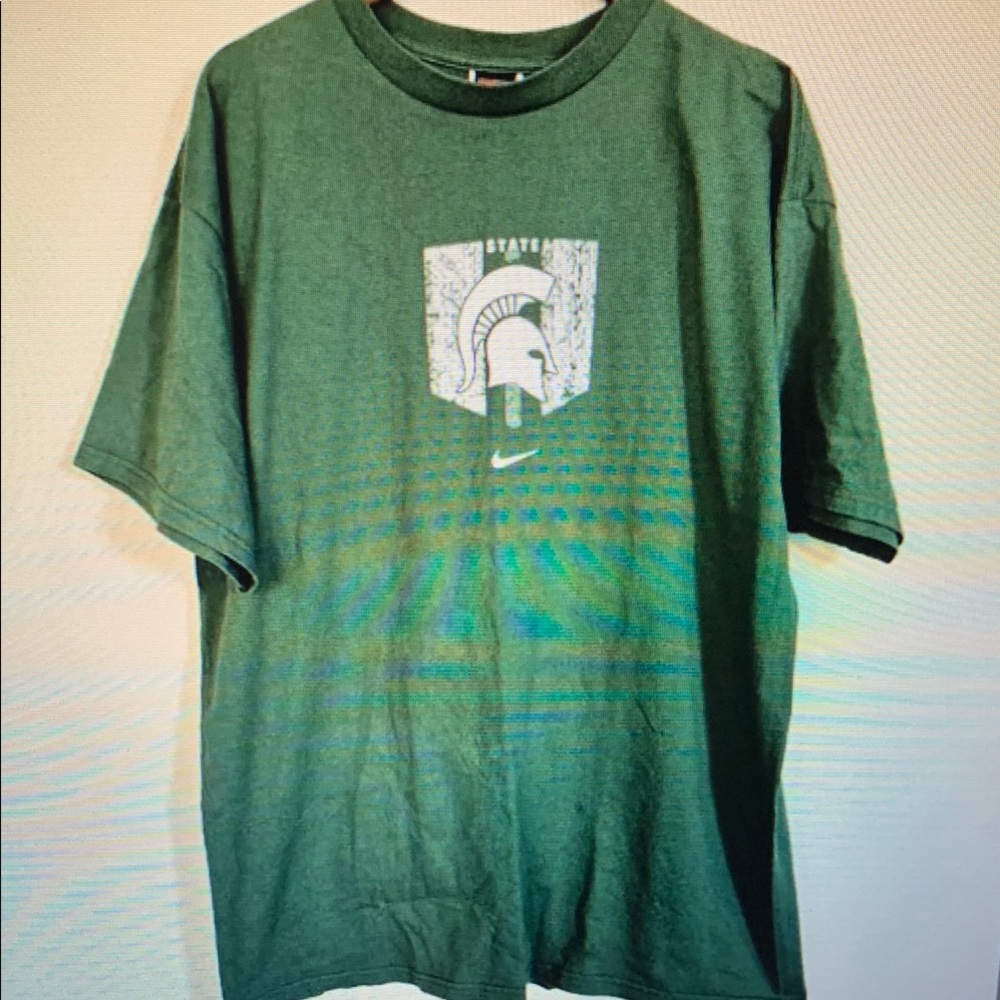 Nike Green Men's Short Sleeve Tee
